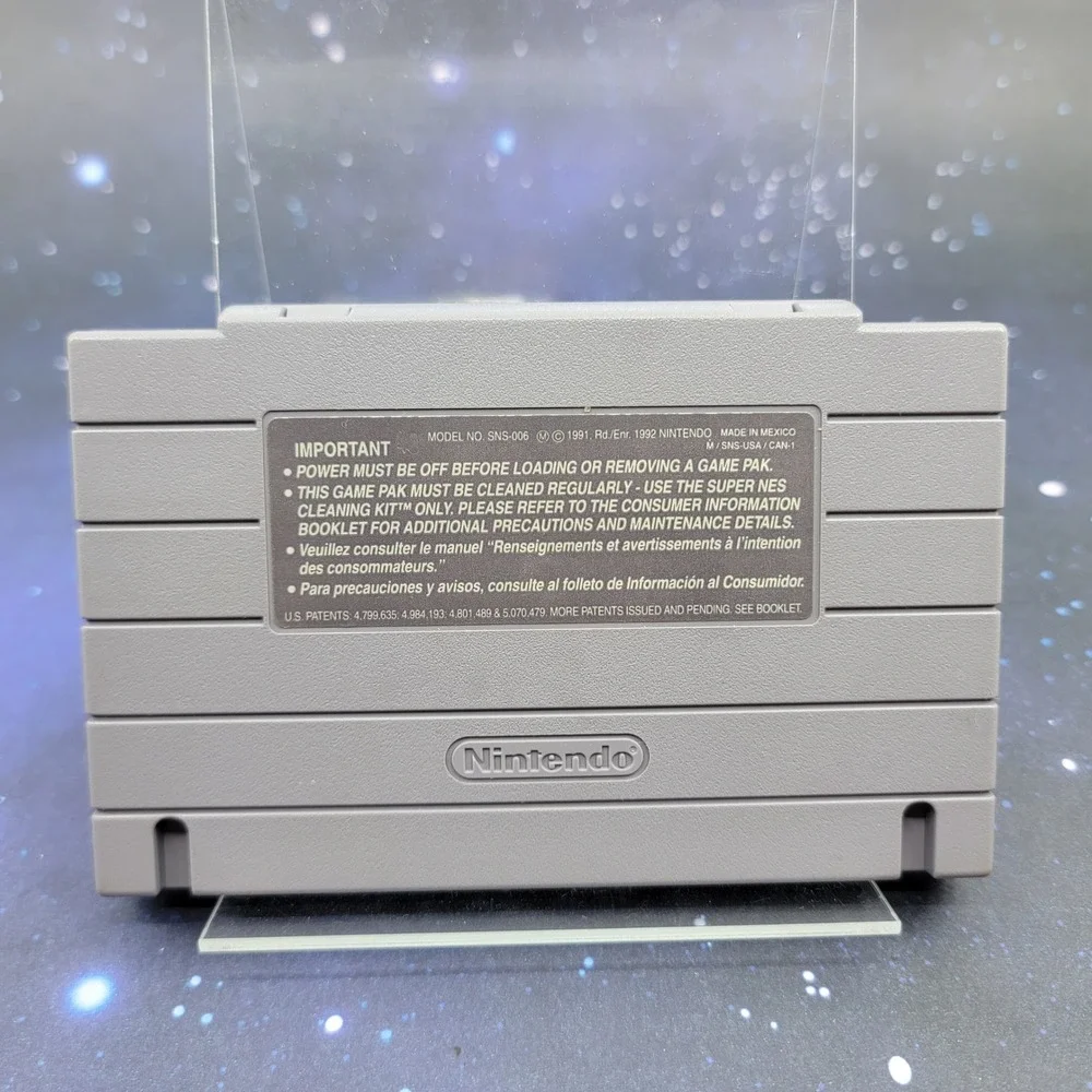 NBA Jam Tournament Edition SNES Super Nintendo Acclaim SNS-006 Game Cartridge